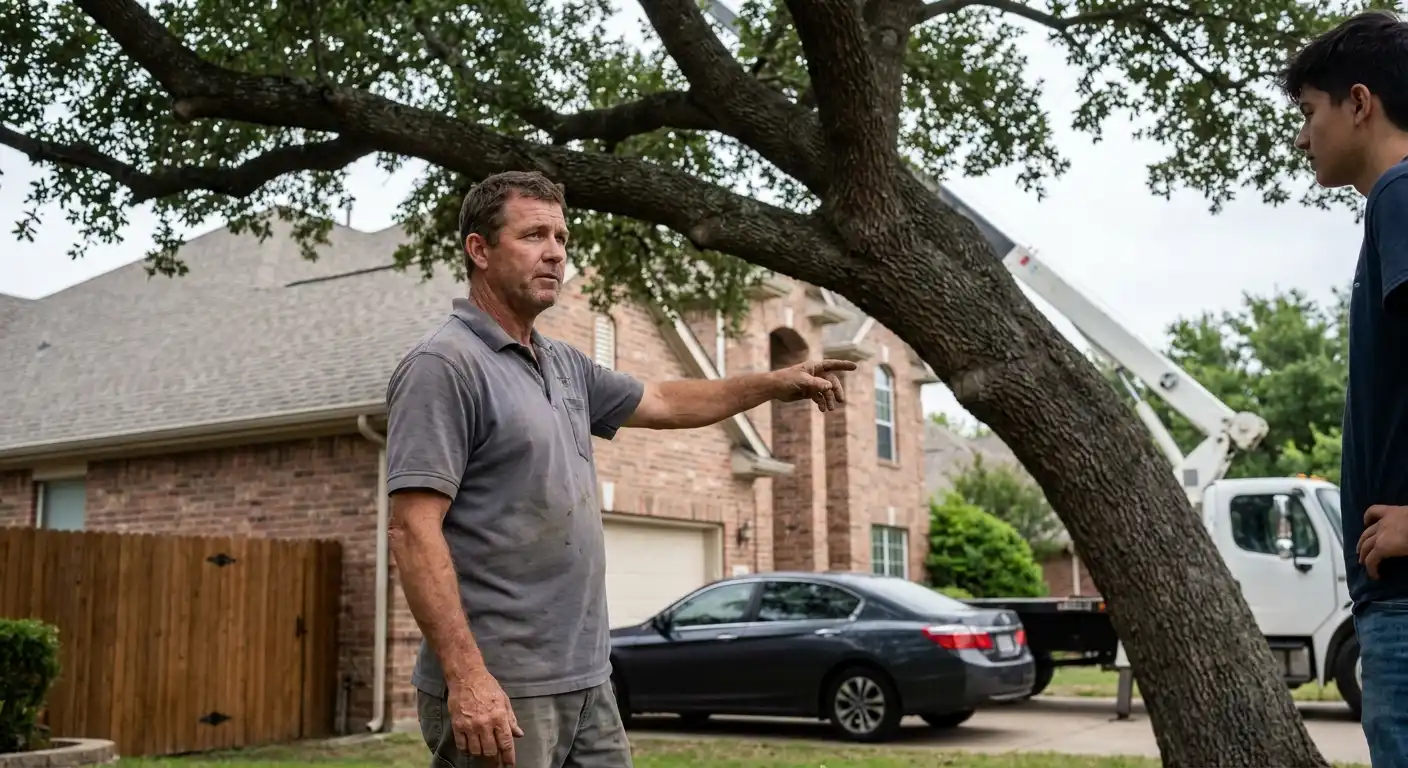 crane tree removal cost on a job site for local service businesses