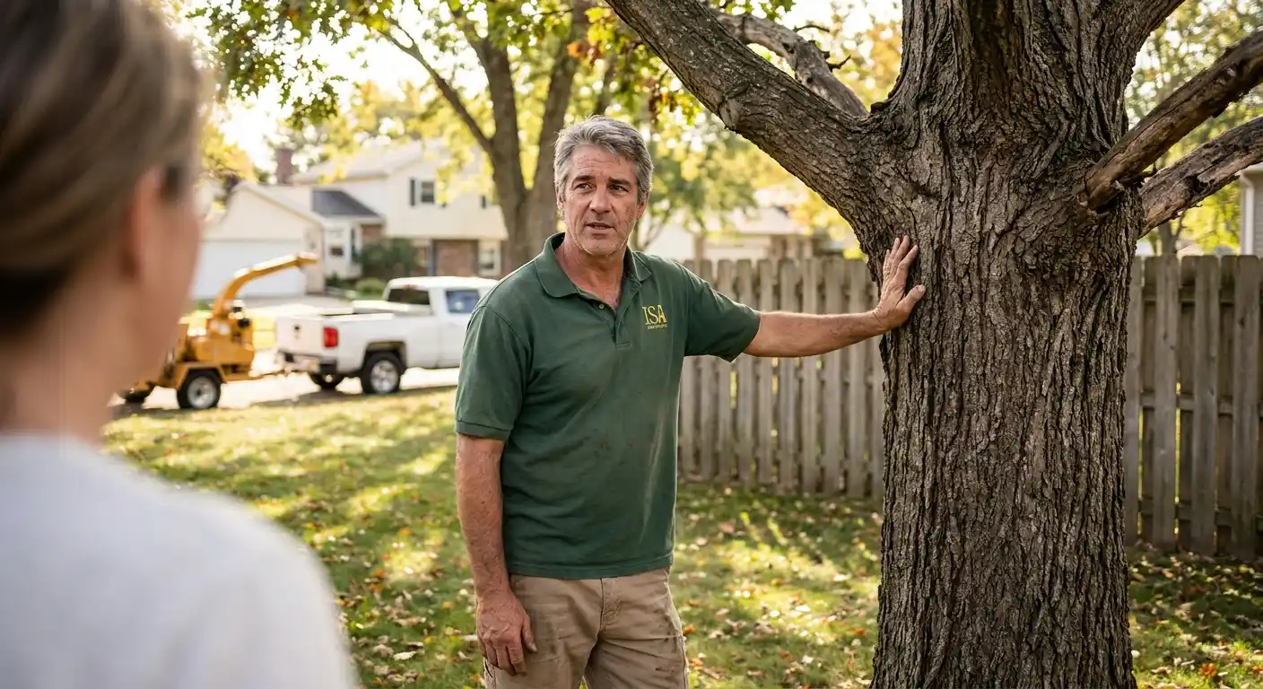 certified arborist near me on a job site for local service businesses