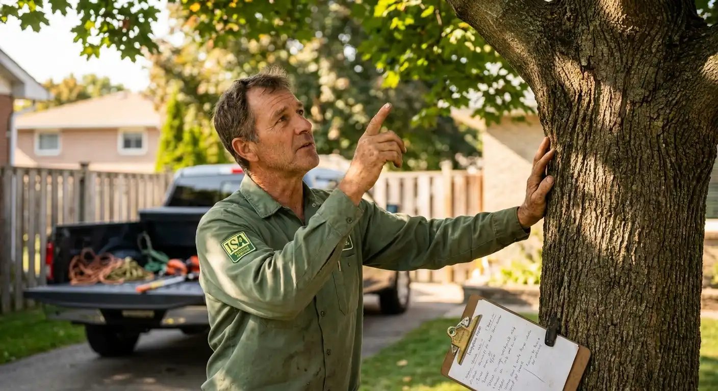 certified arborist near me on a job site for local service businesses